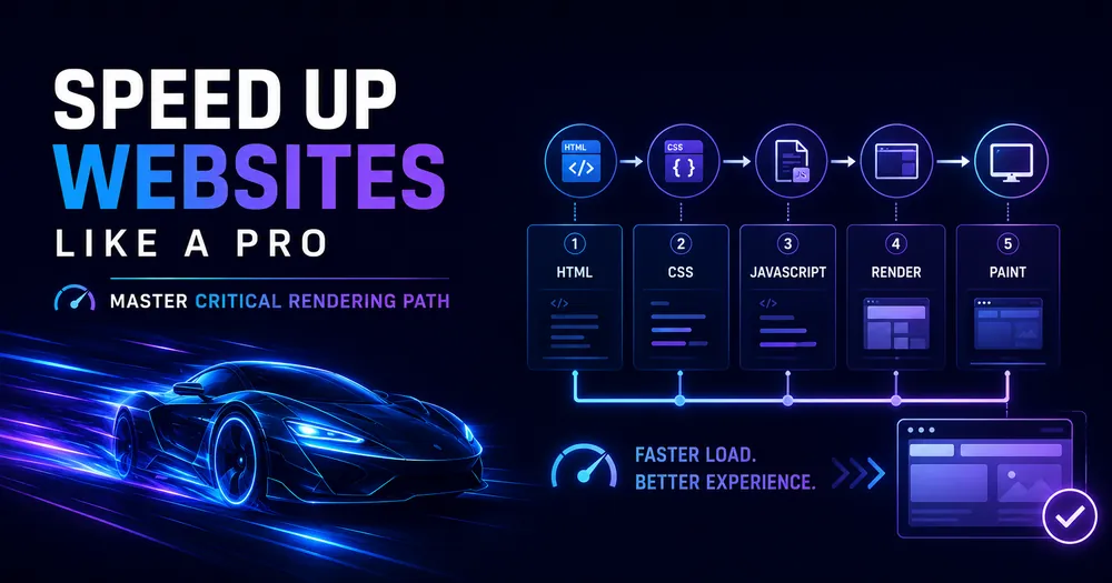 Speed Up Websites Like a Pro: Master Critical Rendering Path